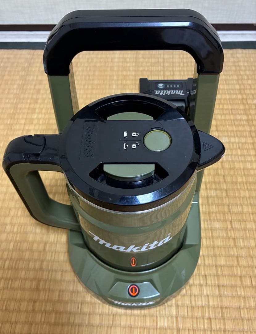 Makita ケトル オリーブグリーン KT001G ※説明文必読です。