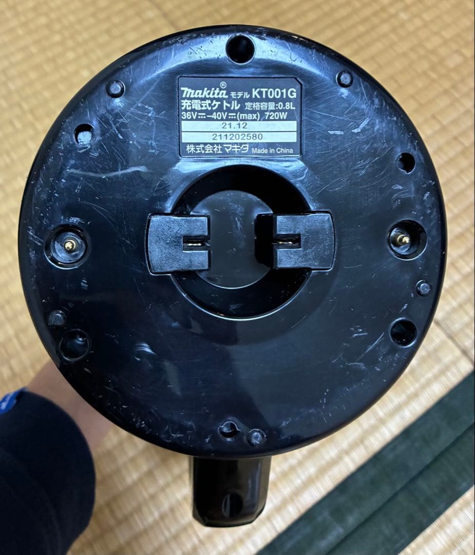 Makita ケトル オリーブグリーン KT001G ※説明文必読です。