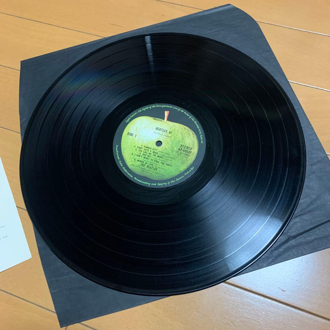 【希少　丸帯】The Beatles BEATLES VI アナログレコード