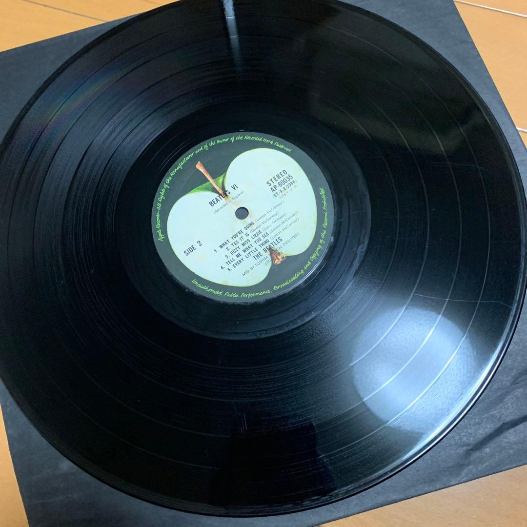 【希少　丸帯】The Beatles BEATLES VI アナログレコード