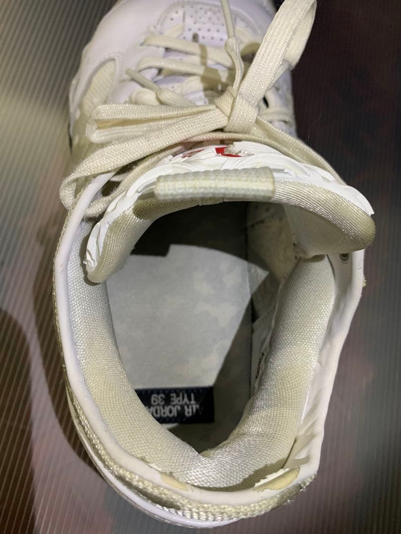 美品 AIR JORDAN TYPE 39 エアージョーダン 28cm ホワイト