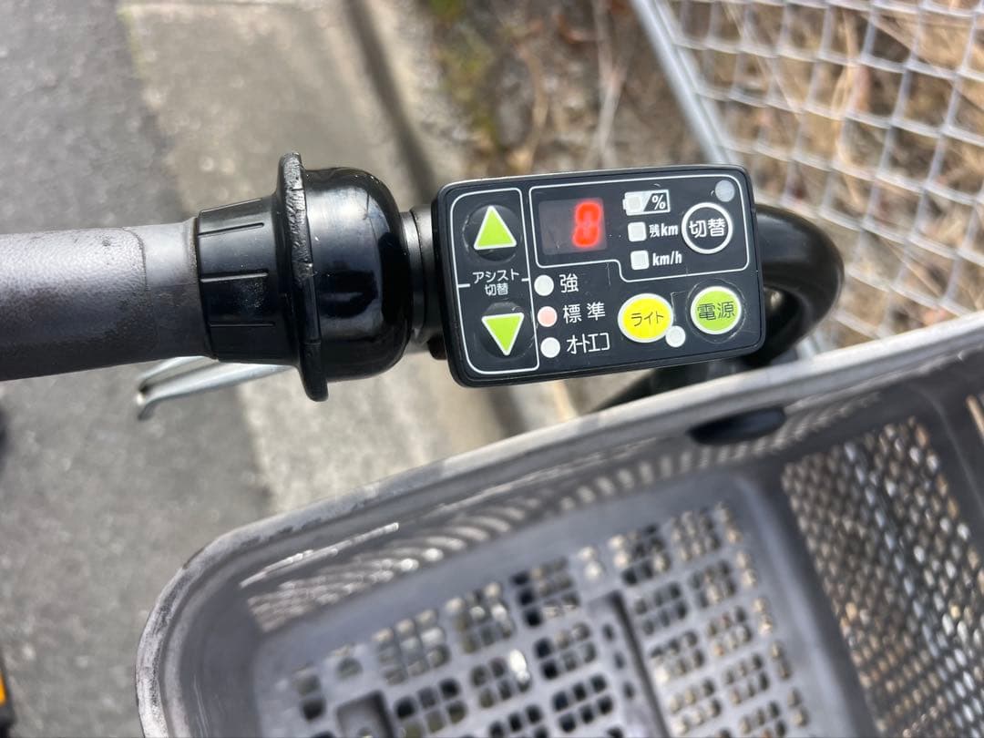 ヤマハPAS KISS 20インチ電動アシスト自転車前後新品タイヤ交換済