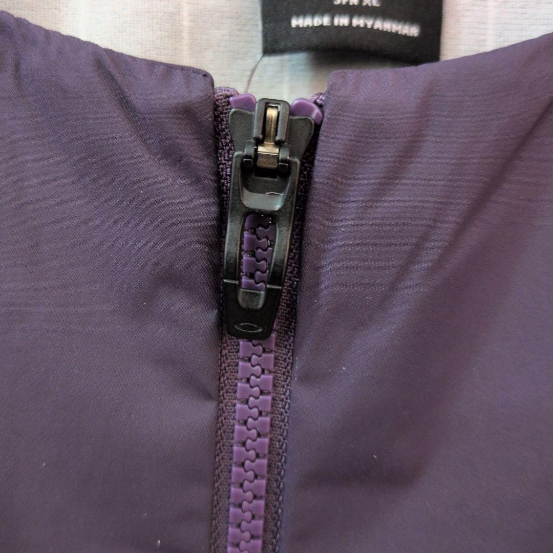 新品タグ付オークリー　ゴルフ　ウィンドブレーカー　XL パープル