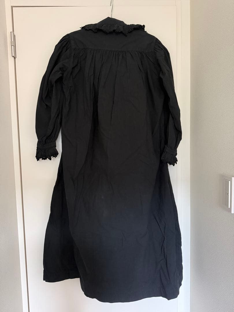 ワンピース vintage black cotton nightdress