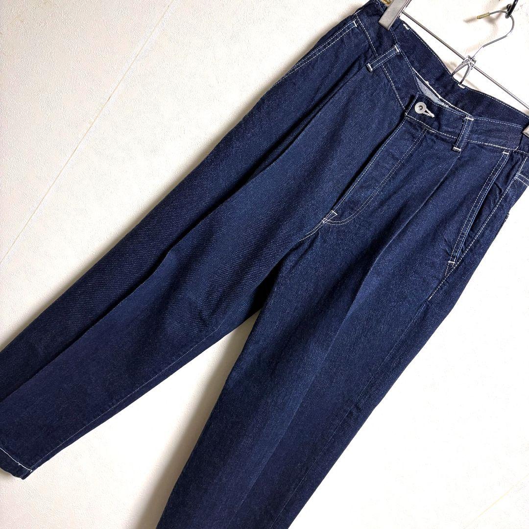 marka センタープレス デニムパンツ ジーンズ markaware マーカ