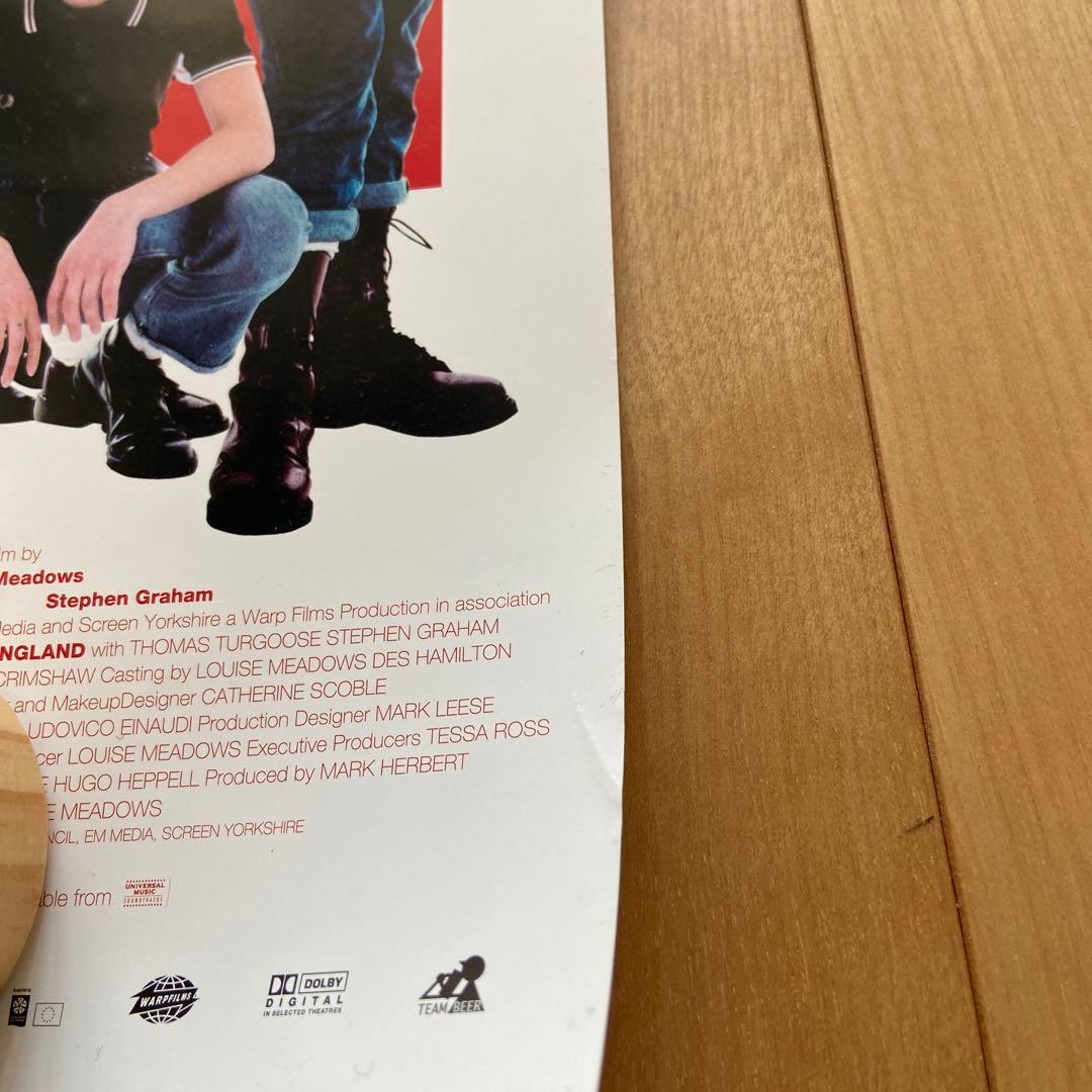 美品　this is england ポスター　B3サイズ(364×515mm)