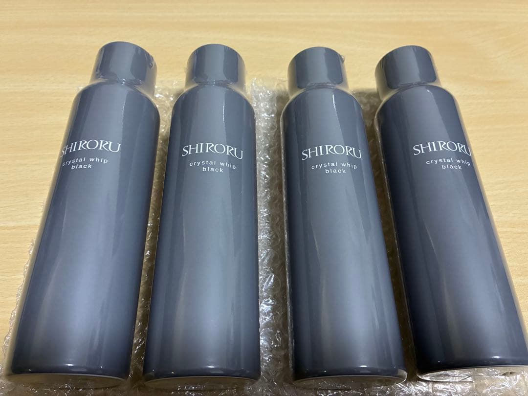 SHIRORUクリスタルホイップブラック4本☆新品未開封品