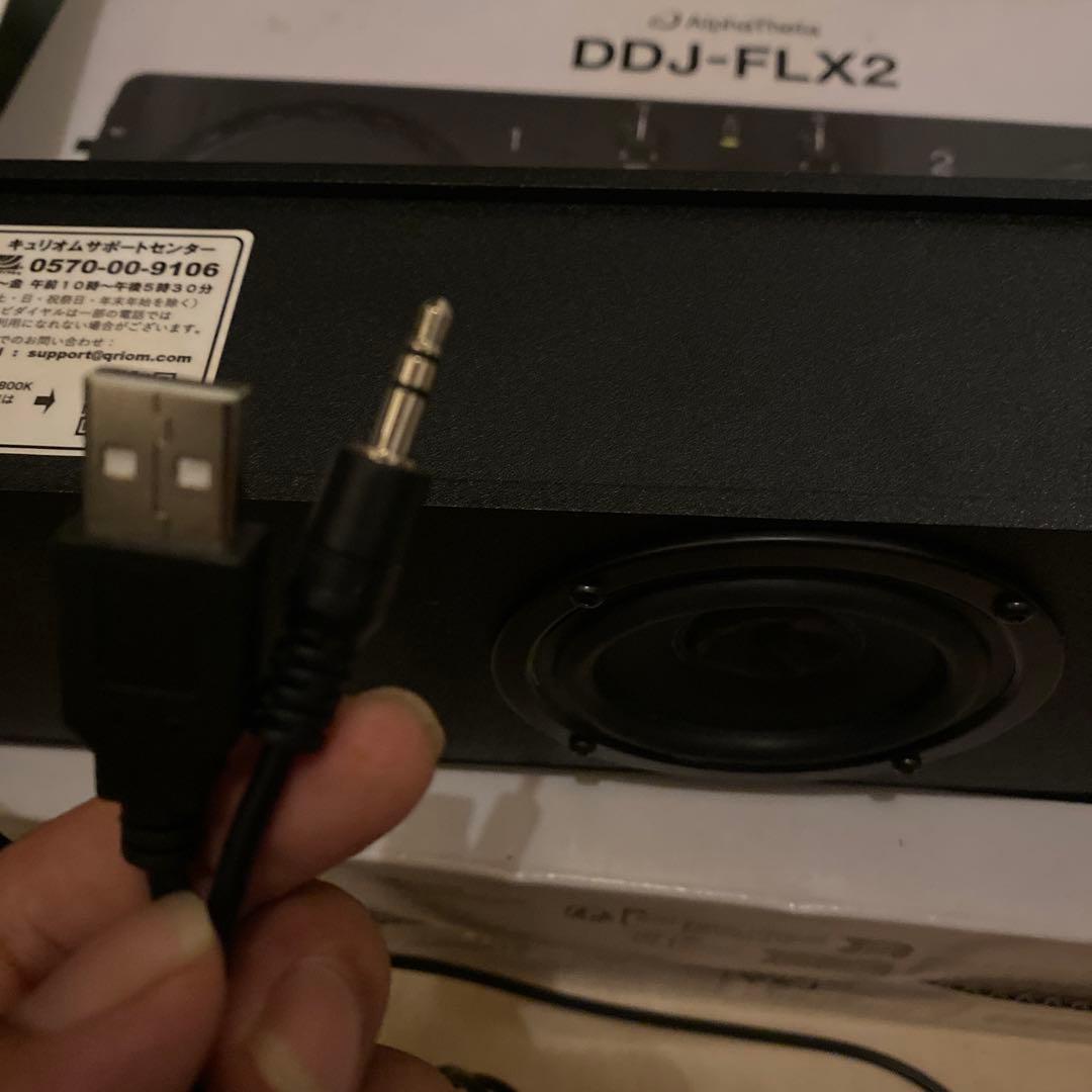 AlphaTheta DDJ-FLX2 DJコントローラー　サウンドバー付き