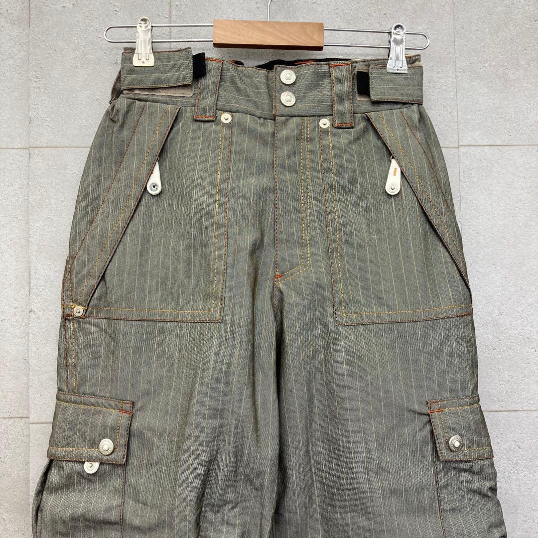 kissmark キスマーク スノボウェア 上下セットアップ ファー 灰