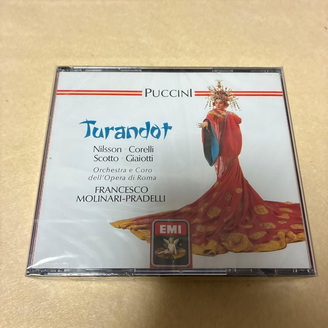 未開封★Puccini／Turandot ニルソン＆コレッリ／EMI オペラ名盤