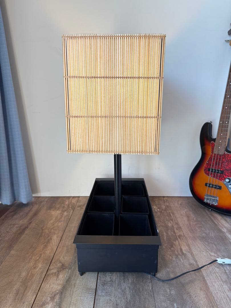 バンブー　フラワーベース　照明　パーテーション