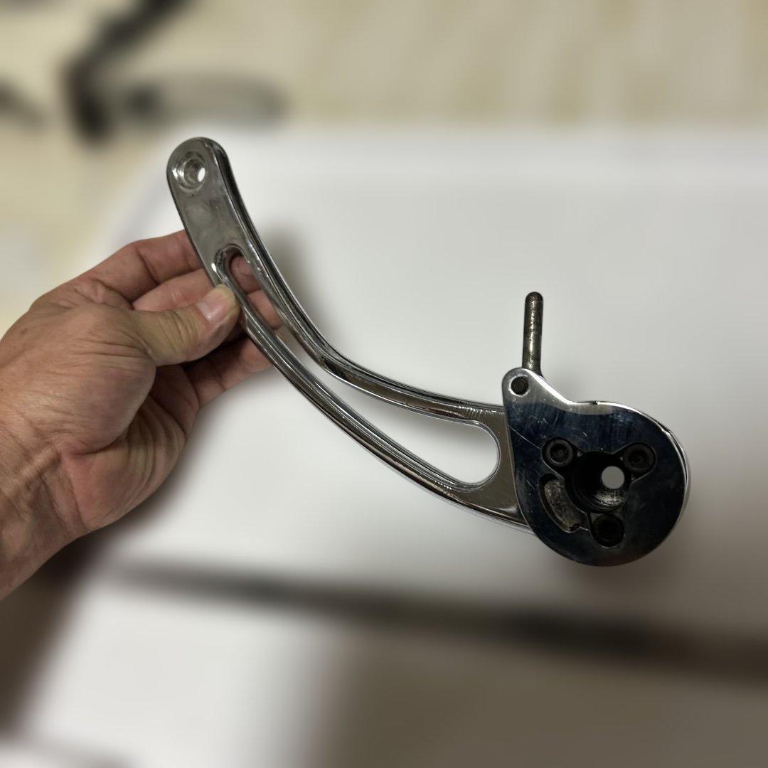 ハーレーブレーキアーム　クローム中古品