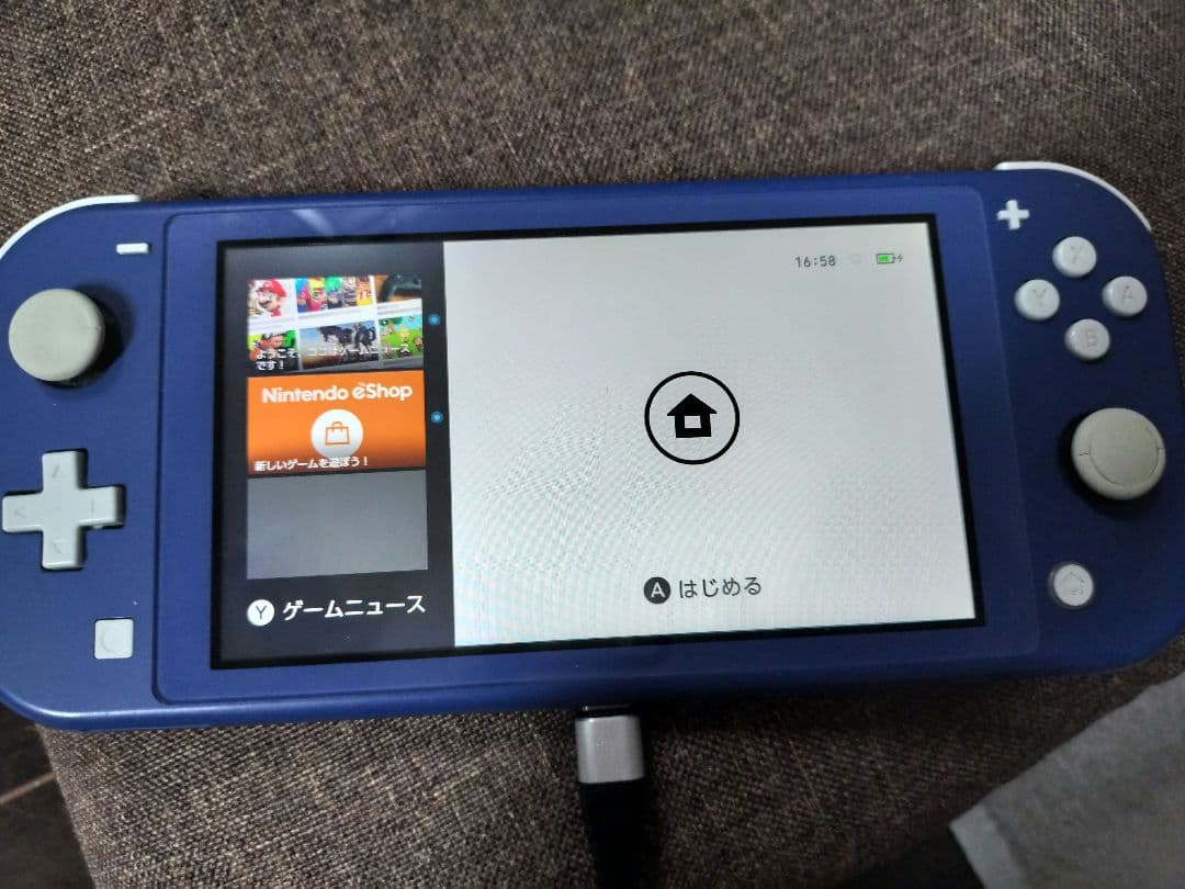 レ*c様 Nintendo Switch Lite ブルー ジャンク