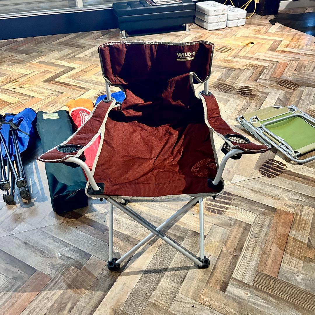 CAPTAIN STAG ほか折りたたみチェア 9脚セット