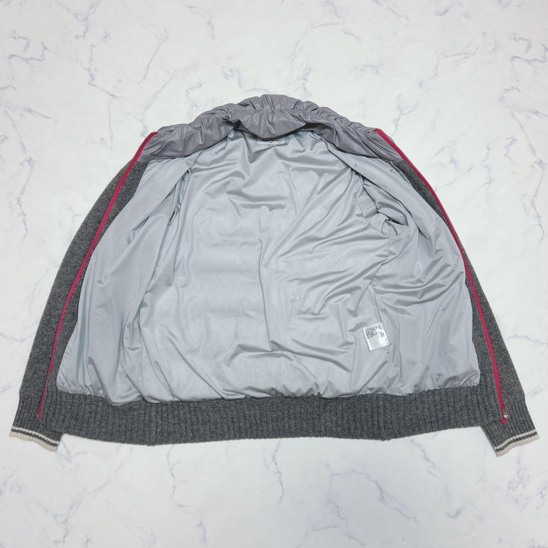 美品✨マンシングウェア レディース 中綿ニット ダウンジャケット ダウン 80％