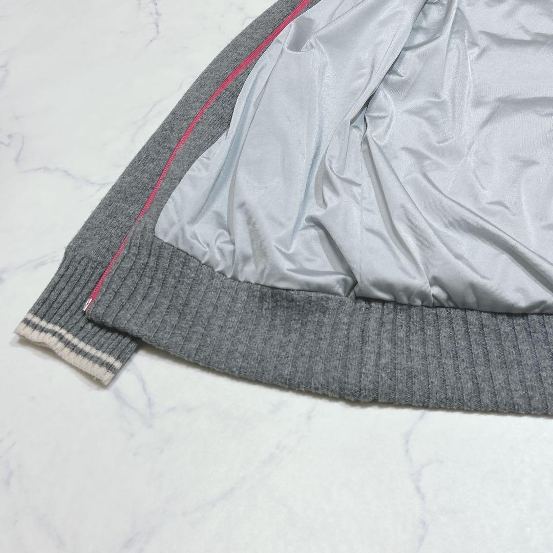 美品✨マンシングウェア レディース 中綿ニット ダウンジャケット ダウン 80％