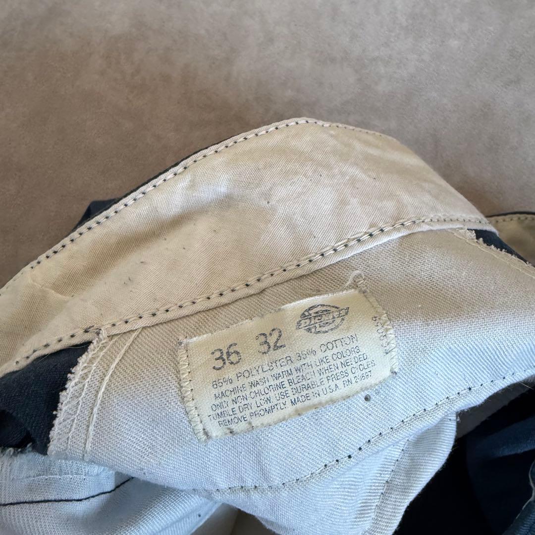 90s Dickies ワークパンツ 874 USA製 36×32
