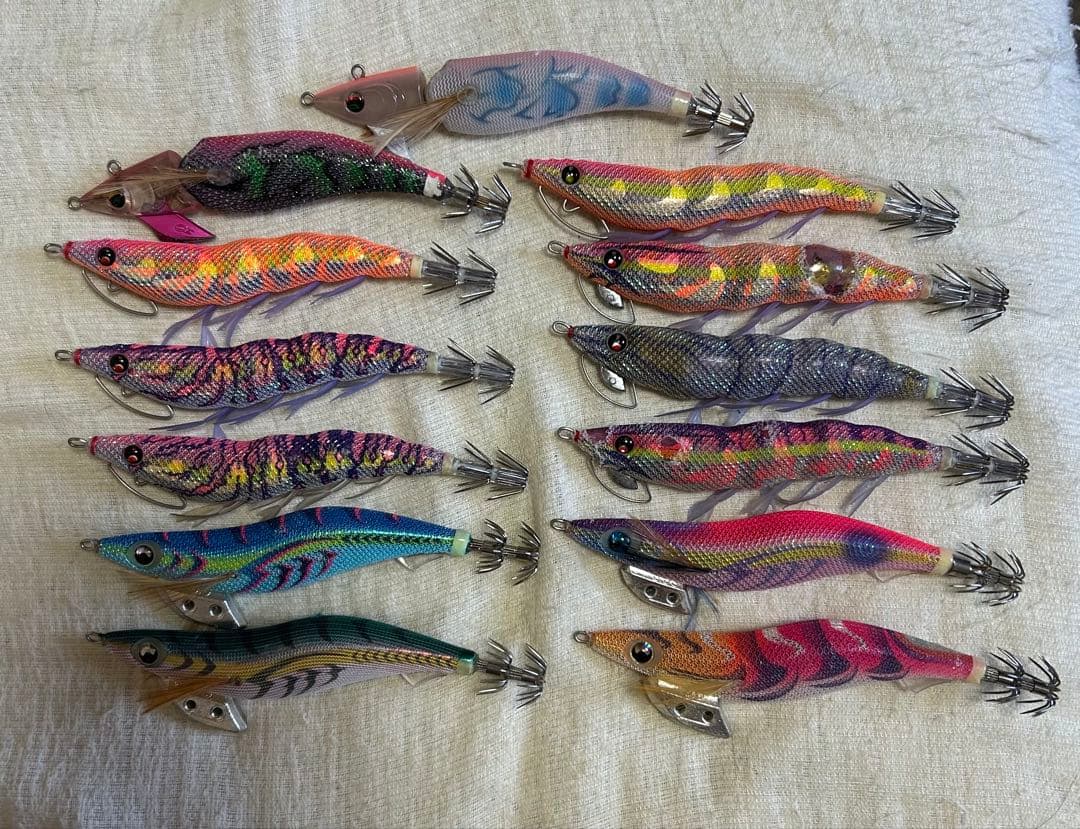 ハズレ無し！お買い得！！人気エギ3.5号13本まとめ売り