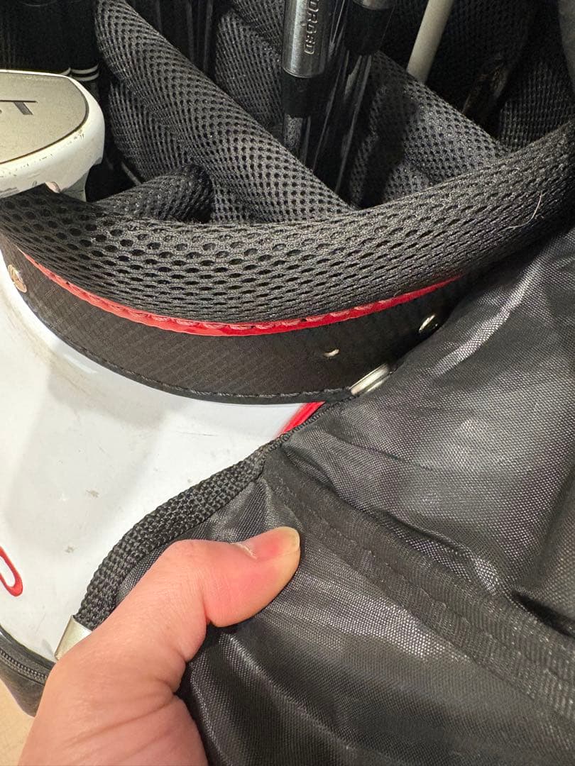 アスリート向け　ゴルフクラブセット　キャディバック、ヘッドカバー2個、おまけ付き