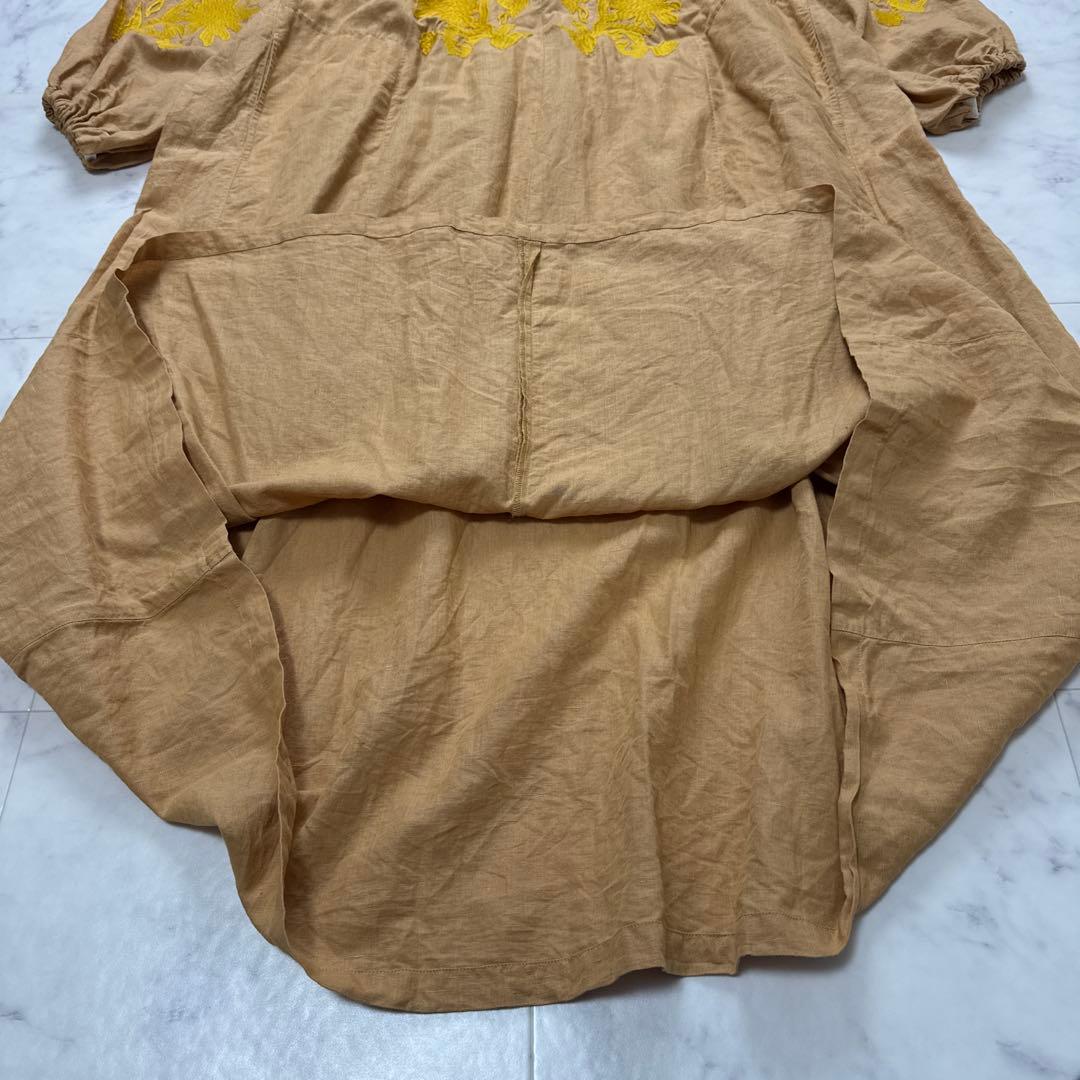 【美品】 Sara mallika サラマリカ フラワー刺繍カラードレス