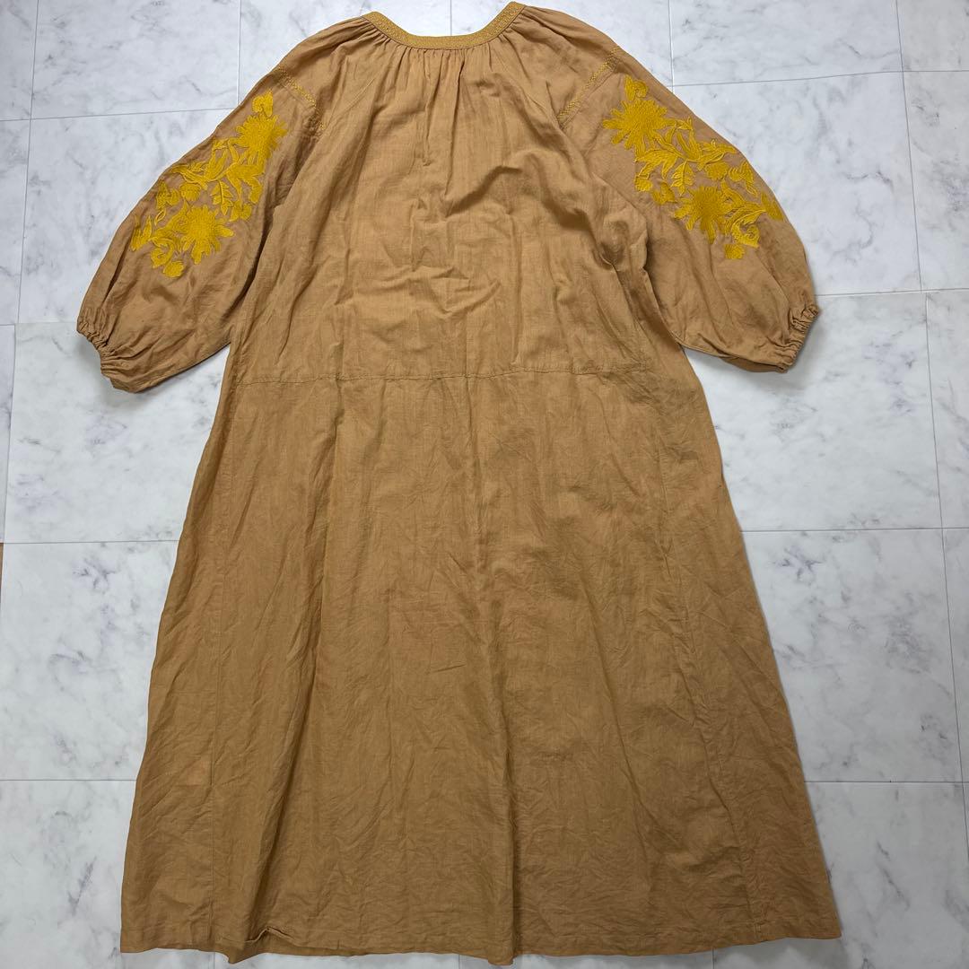 【美品】 Sara mallika サラマリカ フラワー刺繍カラードレス