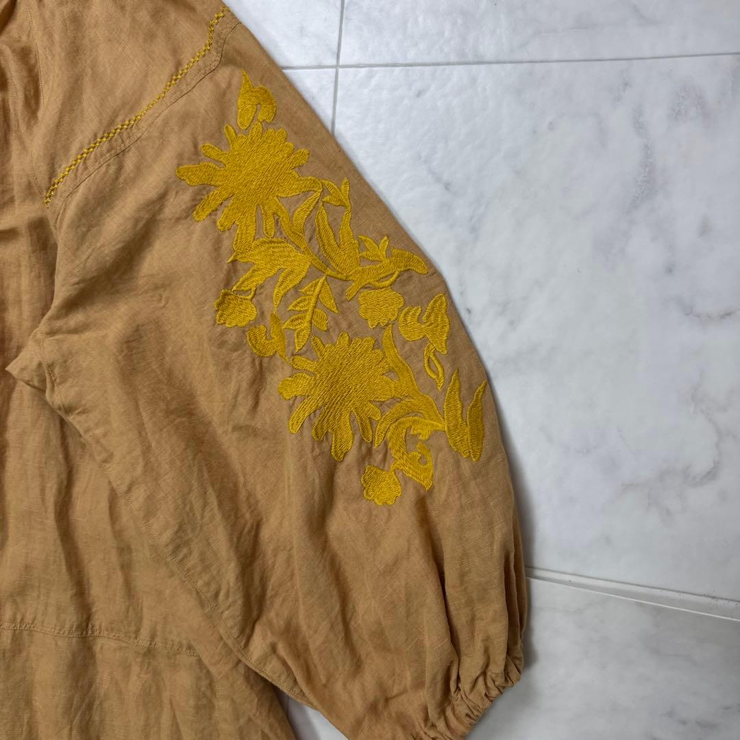 【美品】 Sara mallika サラマリカ フラワー刺繍カラードレス