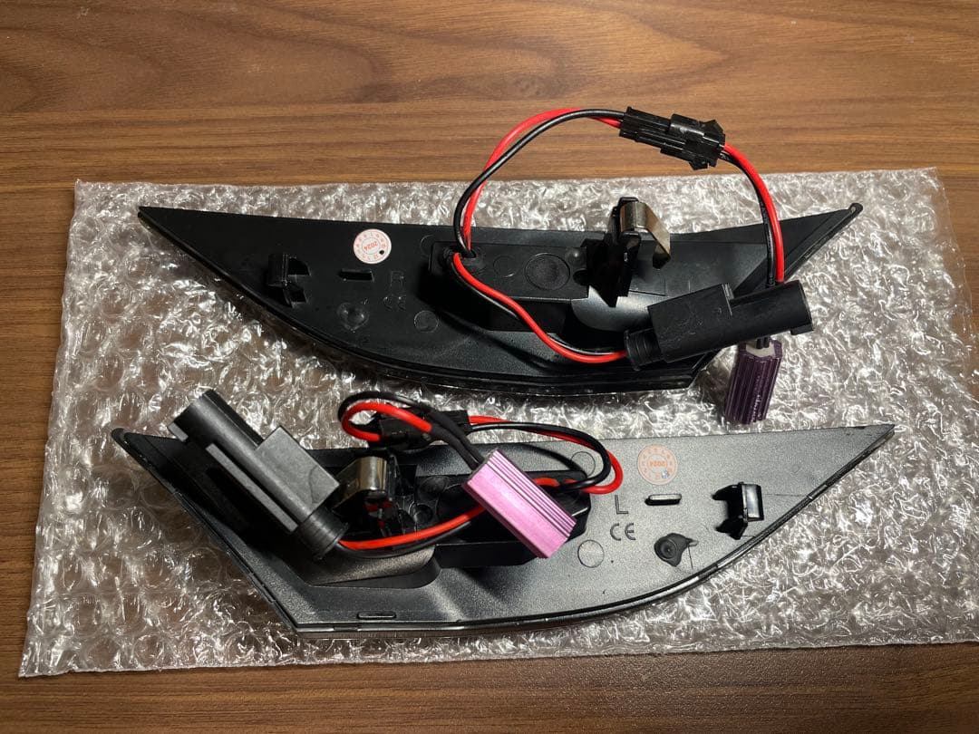 ポルシェ 991/981/718LEDサイドマーカースモーク【Rennline】