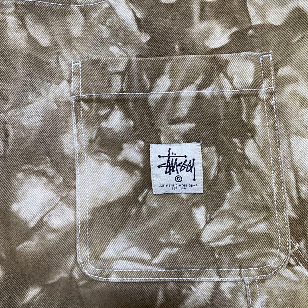 stussy ペインターパンツ　ベルトループ一部破損