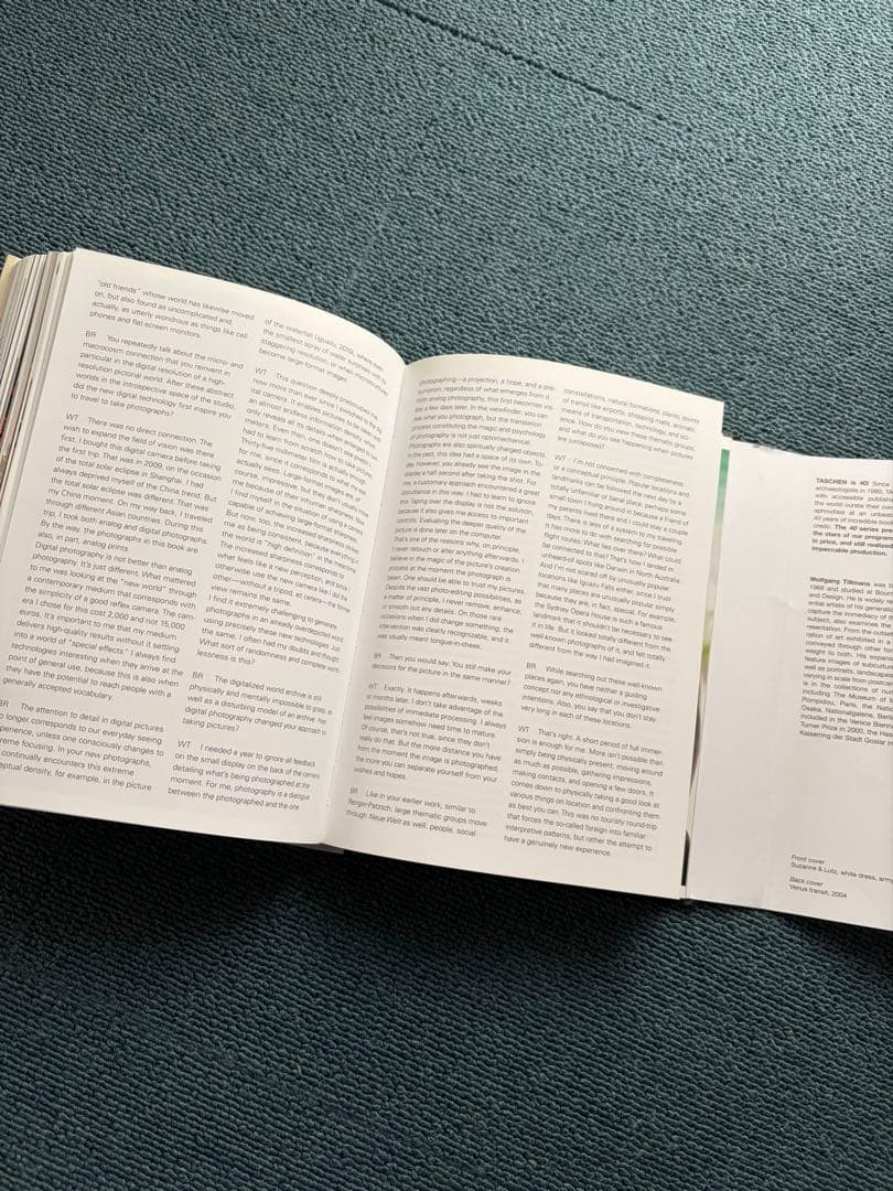 アート・デザイン・音楽 Wolfgang Tillmans four books