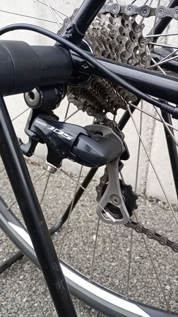 【引き取り限定】　GIOS ロードバイク ブラック