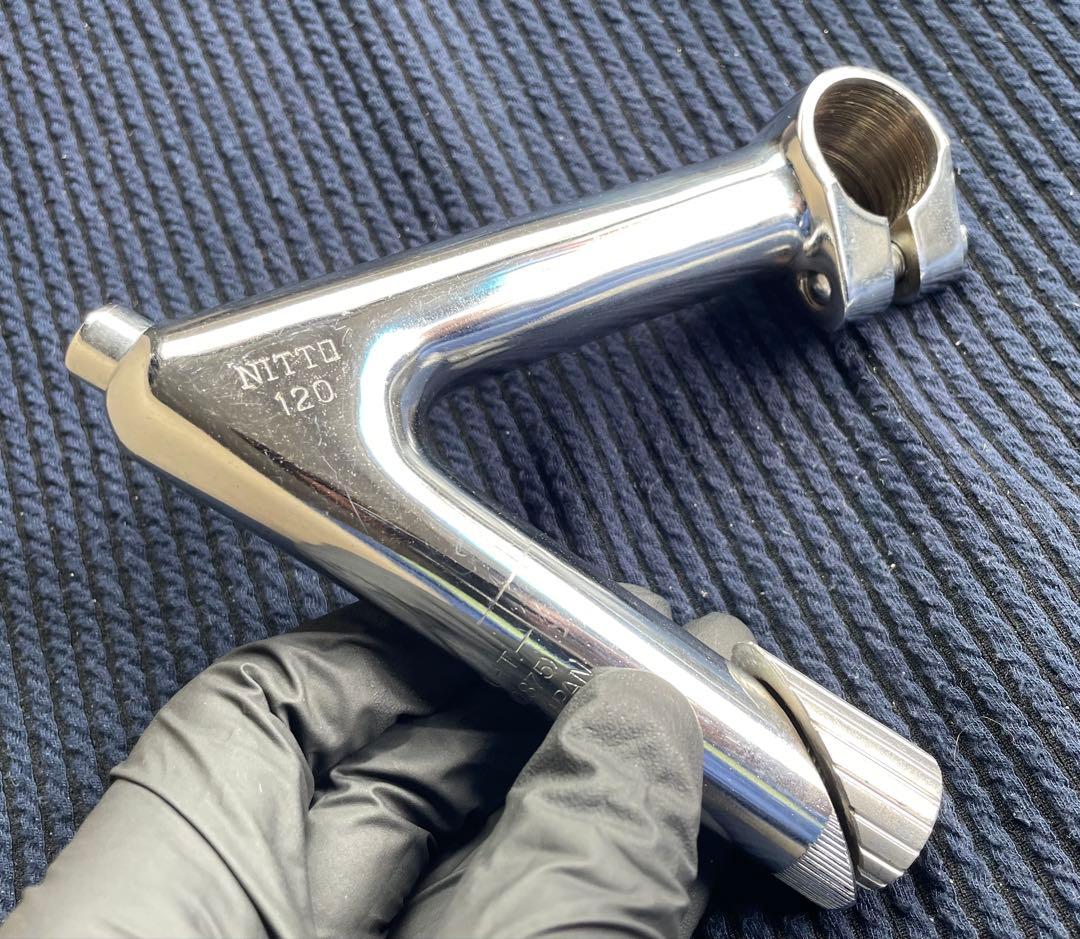 NJS NITTO 120mm 58° ステム　競輪　ピスト　ロードバイク
