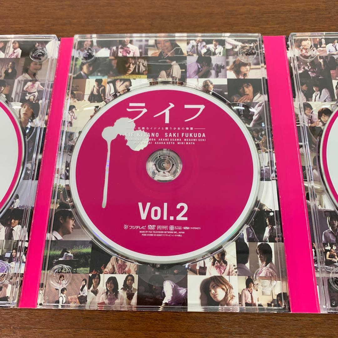 ❶　ライフ DVD-BOX 初回限定版　北乃きい 福田沙紀