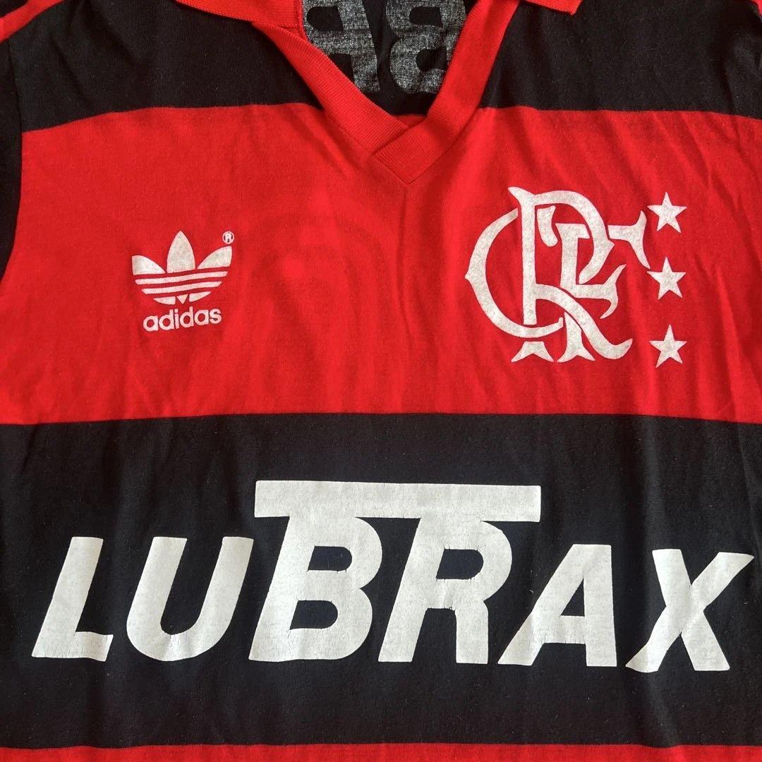 フラメンゴアディダス80年代サッカーユニフォーム Flamengo サイズM