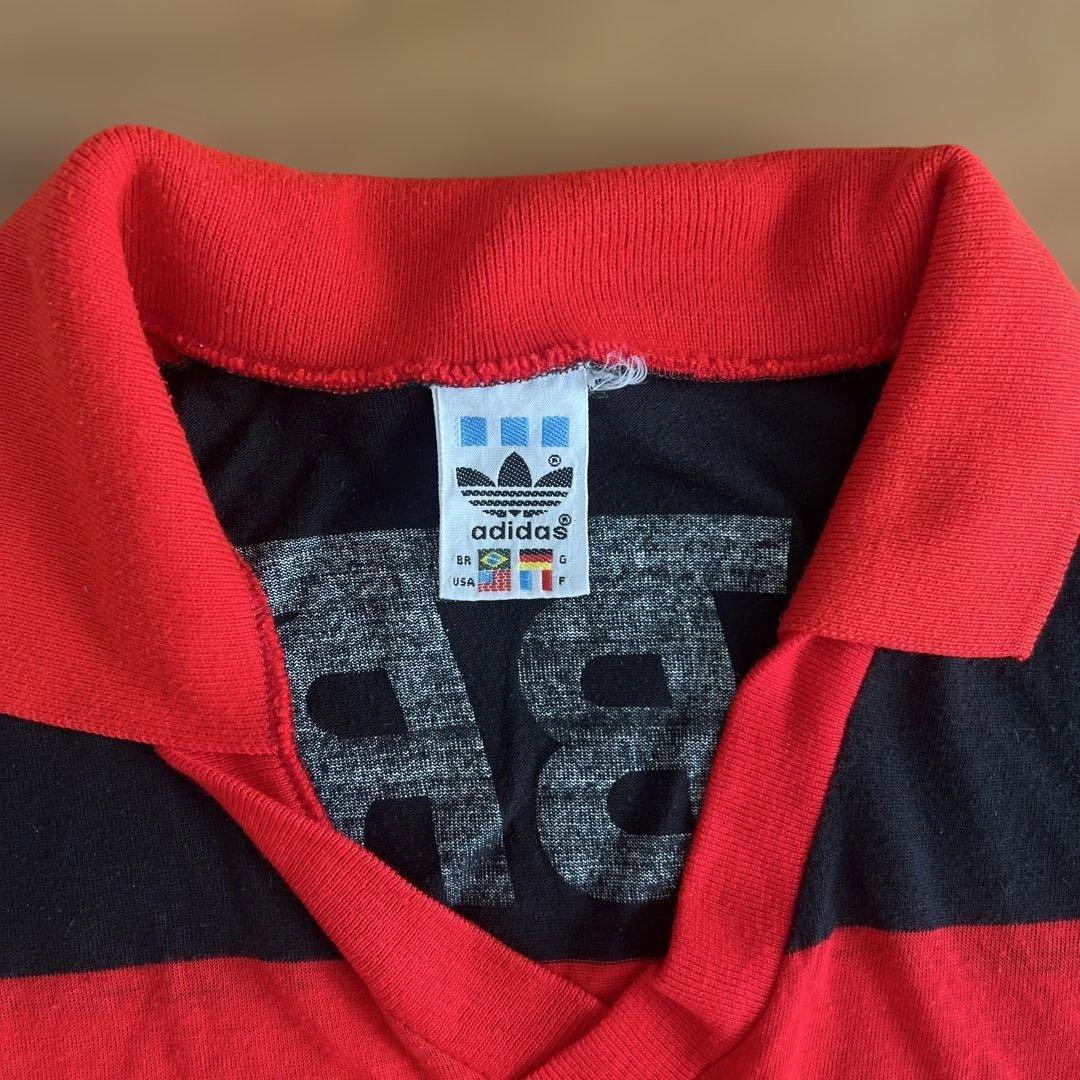 フラメンゴアディダス80年代サッカーユニフォーム Flamengo サイズM