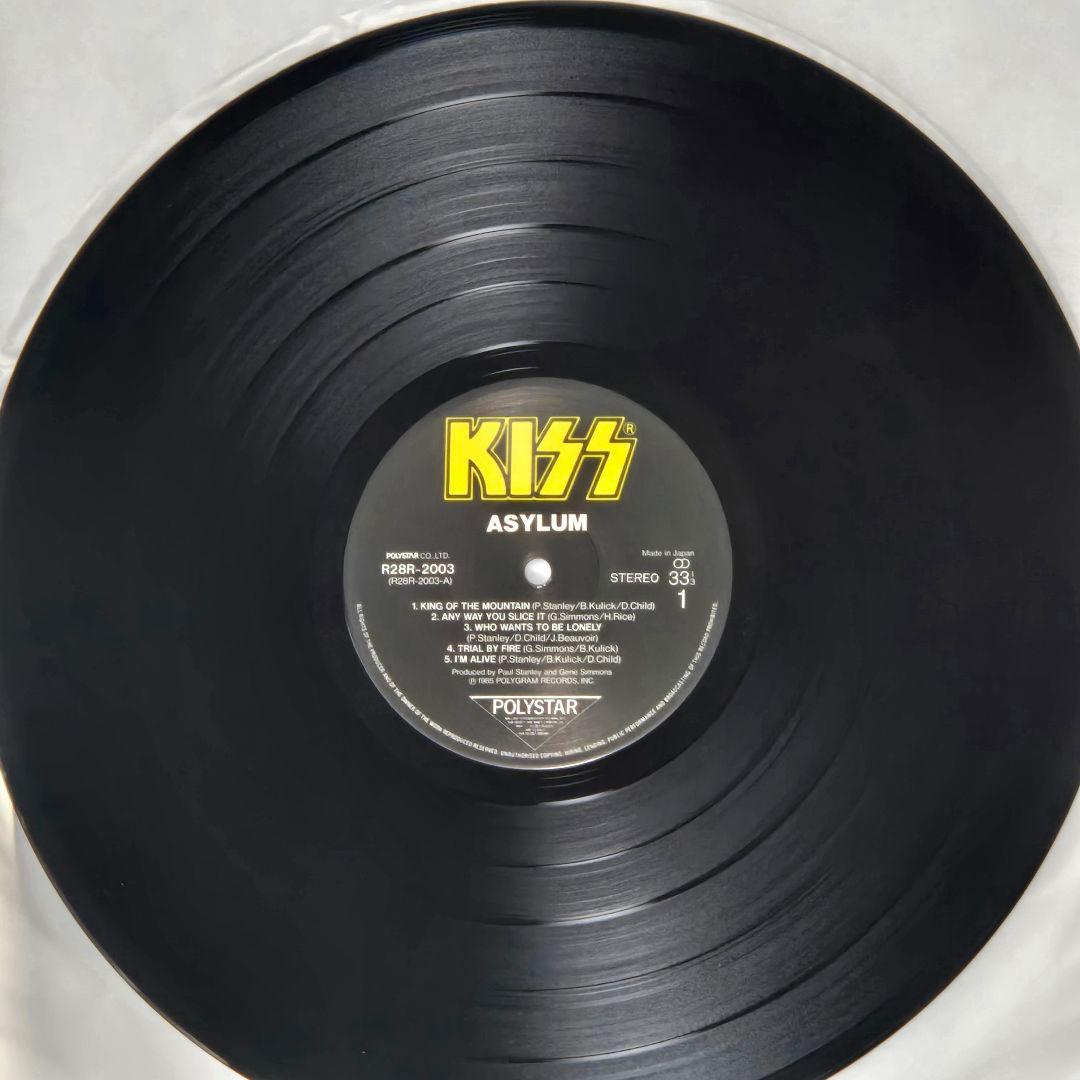 キッス・アサイラム〈LP, 初回盤〉