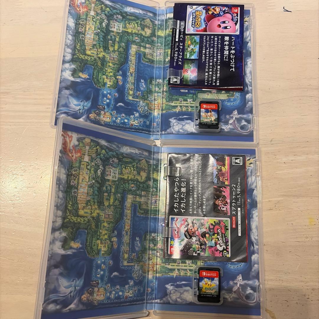 switch ポケモン　レッツゴーピカチュウ　イーブイ　2個セット