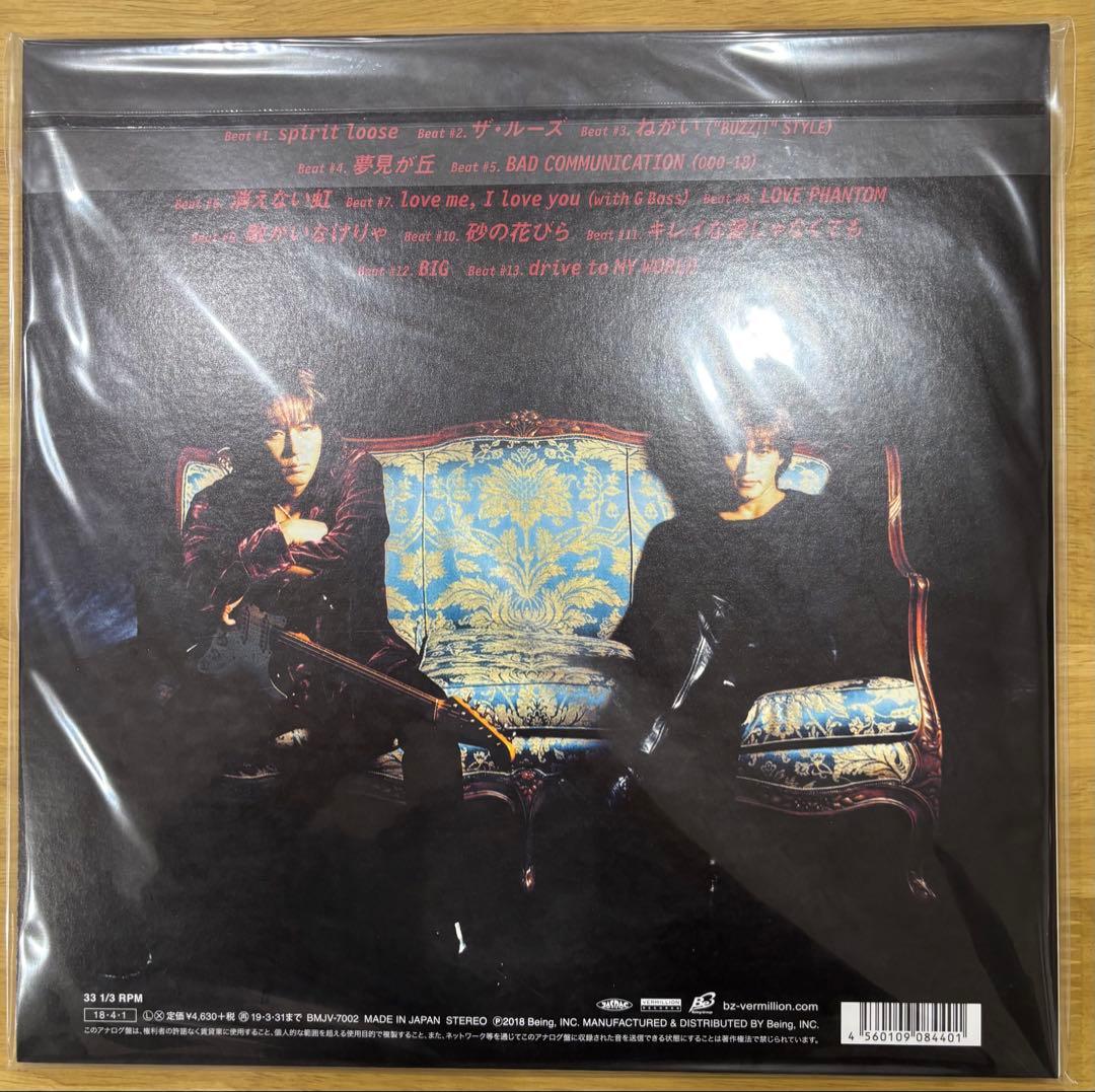 B'z looseアナログレコード　新品未使用