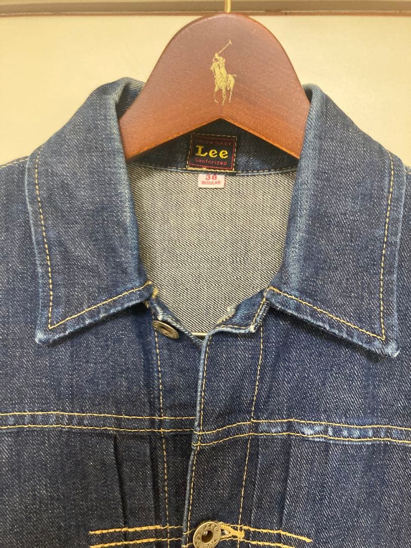 Lee デニムジャケット サイズ38 インディゴ LOT1012