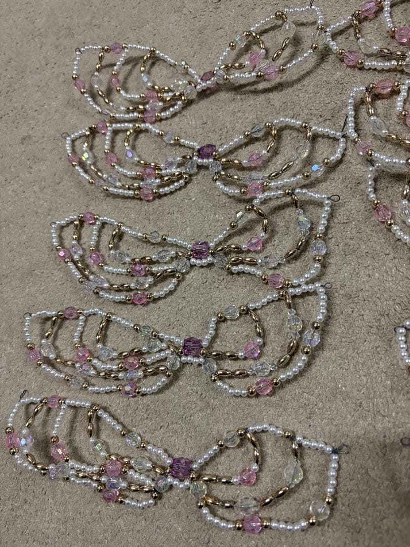 バレエなどの頭飾りに10点セット