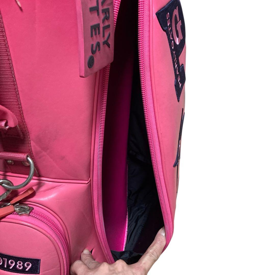 PEARLY GATES ピンク キャディバッグ 46 インチ対応