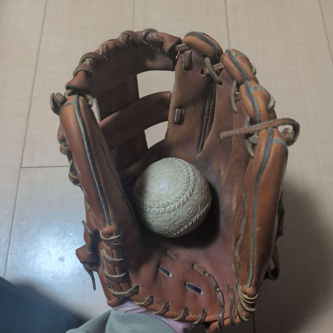 ミズノプロ ブラウン グローブ 軟式