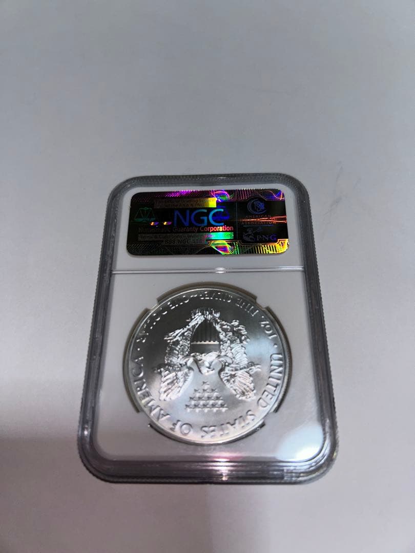 2011 W EAGLE 銀貨 MS 69 NGC認証