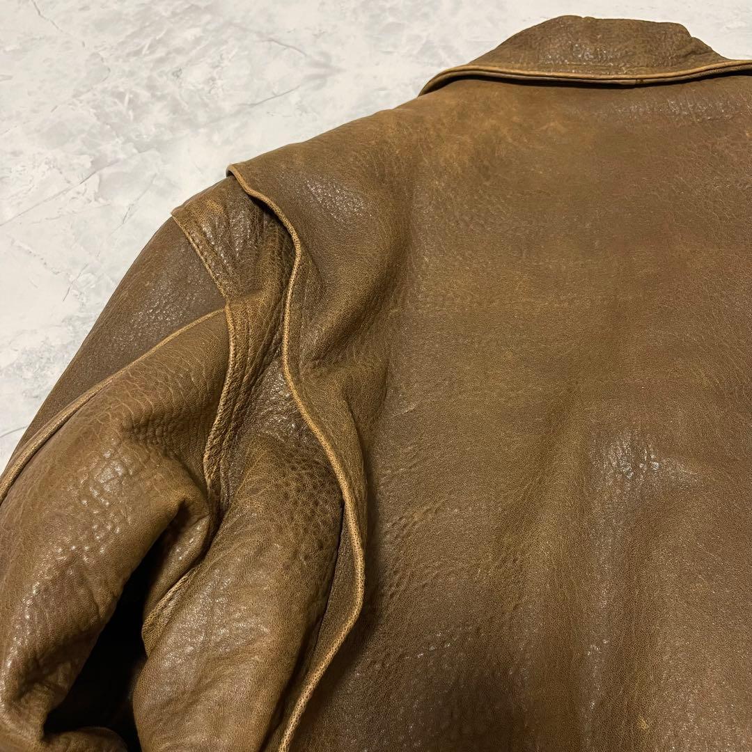 ヴィンテージ A2 G1 レザーフライトジャケット 本革　レザー ジャケット