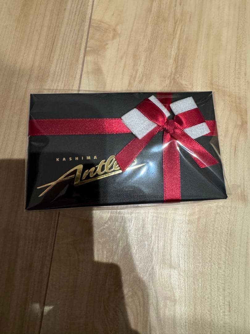 Ｊ１リーグ優勝記念スクエアチャームキーホルダー（メタル素材）　鹿島アントラーズ