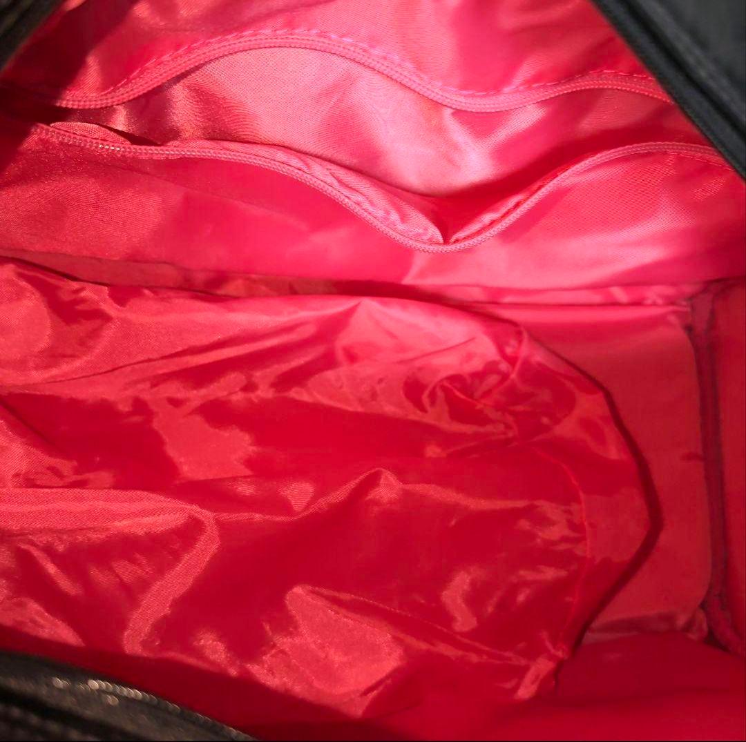 dg7 Callaway 大容量 ボストンバッグ 黒 レザー × エナメル