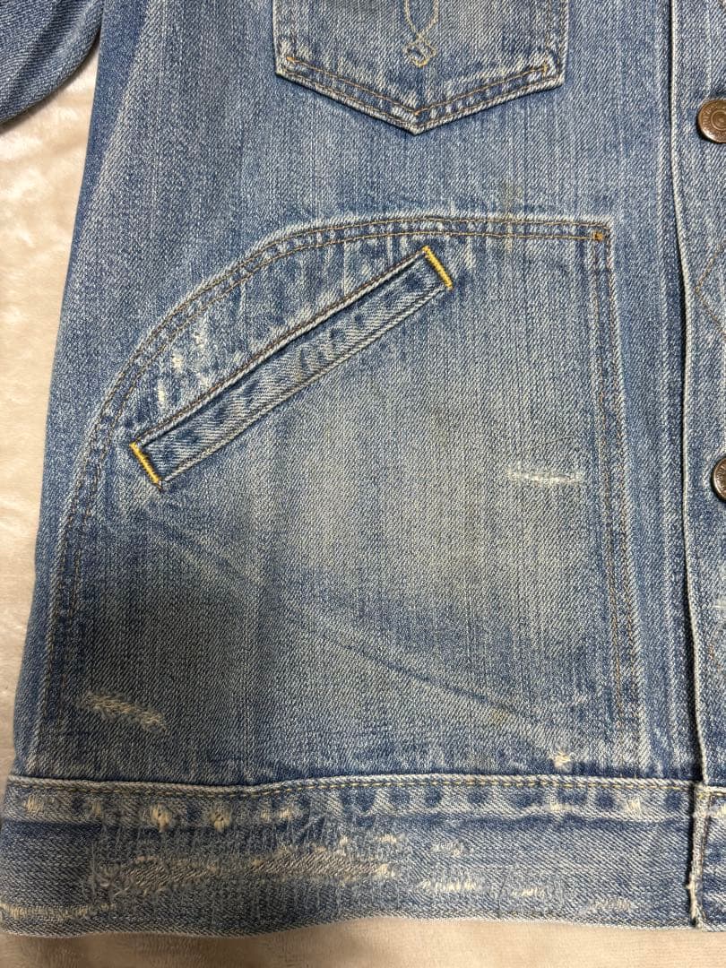 RRL ダブルアールエル USED加工 ニューローパー デニムジャケット