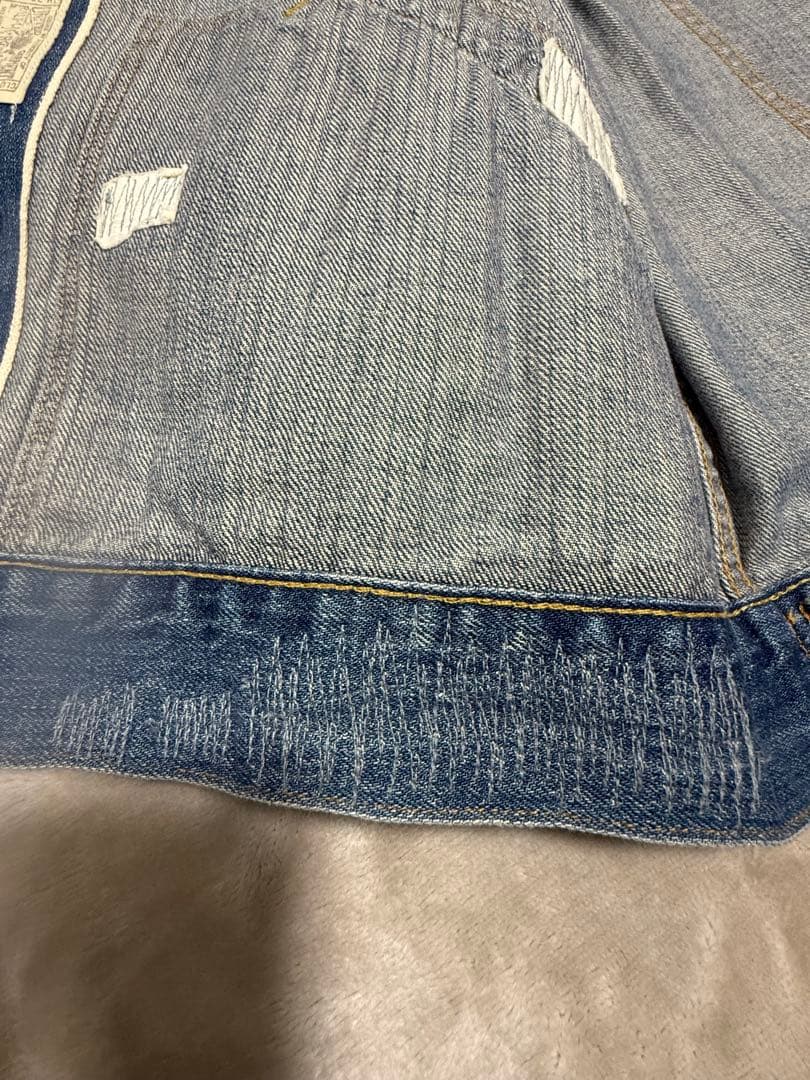 RRL ダブルアールエル USED加工 ニューローパー デニムジャケット