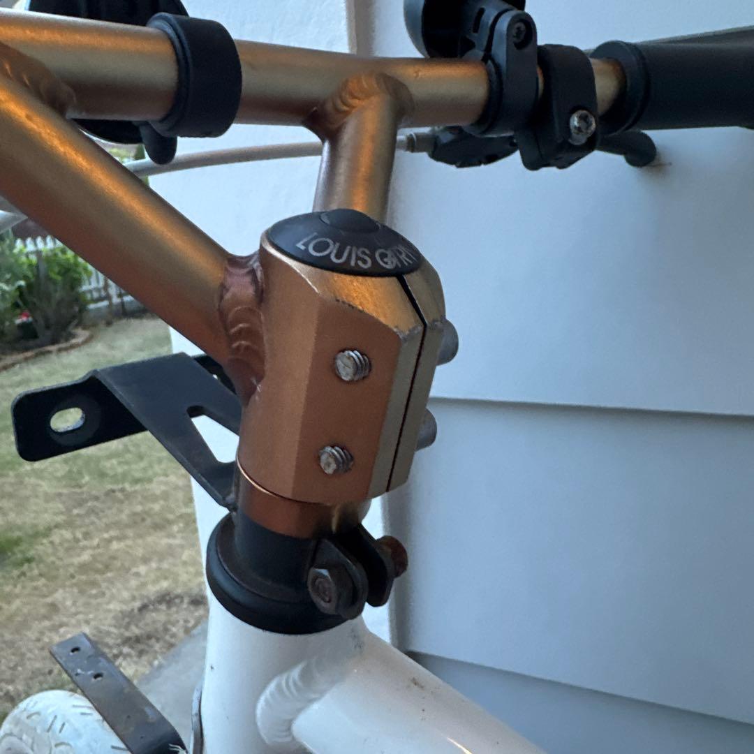 【直接引き渡し価格】LOUIS GARNEAU 子供用自転車 ホワイト18インチ