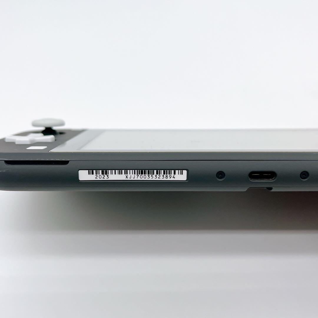 【極美品】Nintendo Switch Lite 2023年 グレー ケース付