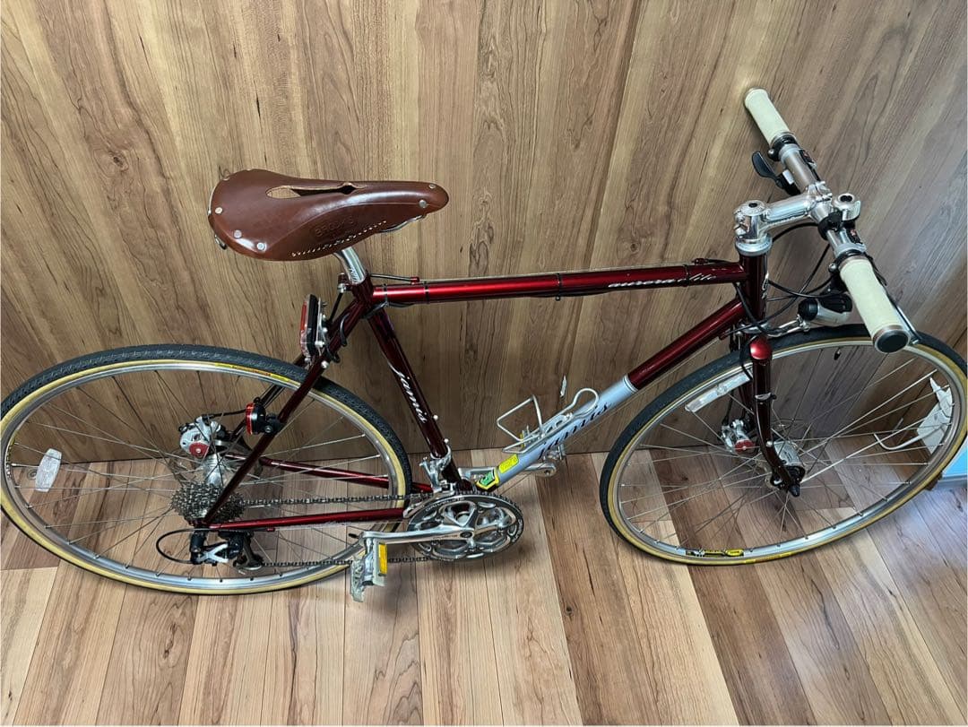 700c クロモリ クロスバイク風　JAMISランドナー